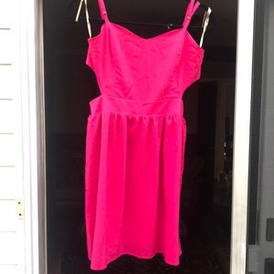 XXI pink party dress